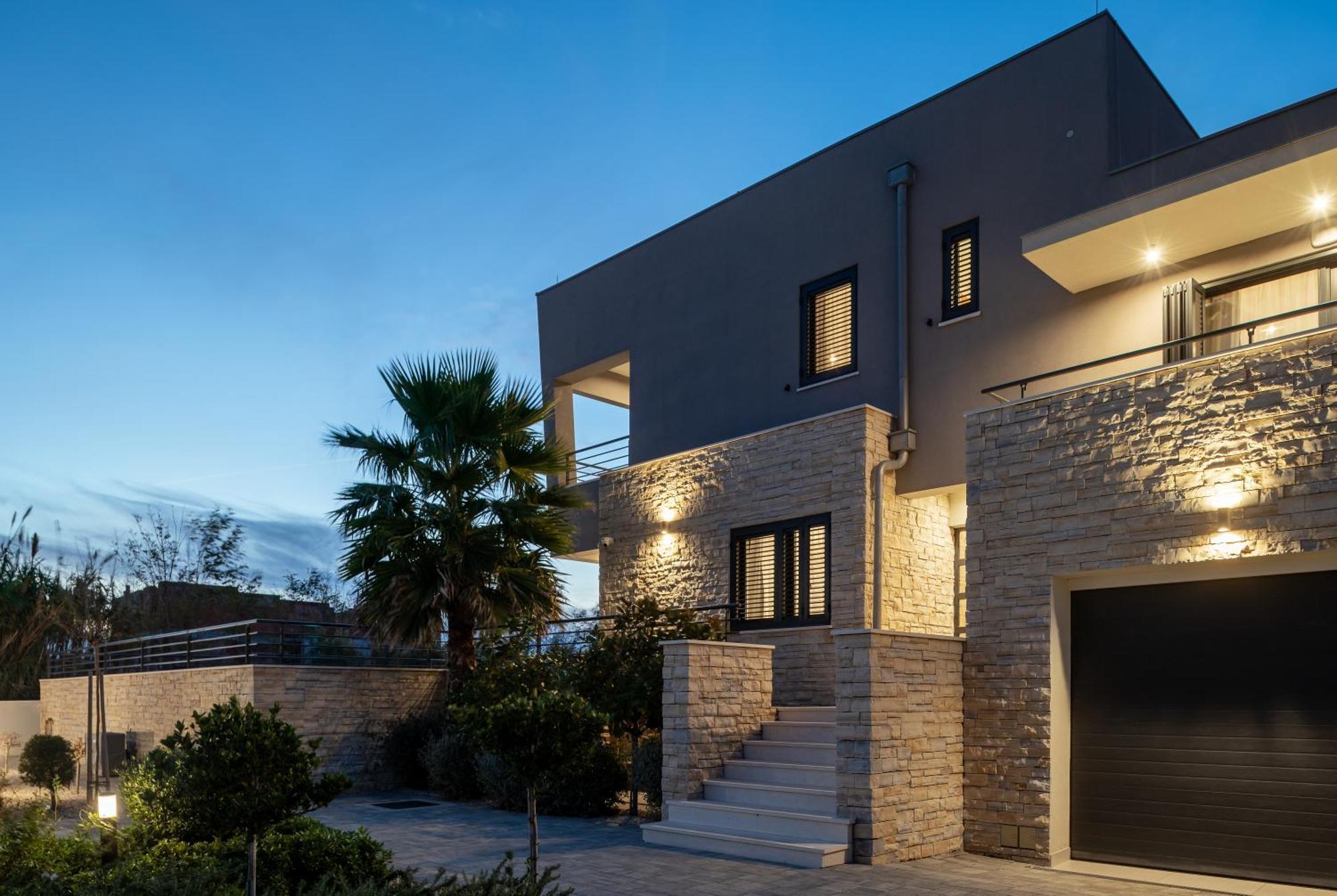 Villa Roca With Heated Pool And Sauna 프리블라카 외부 사진
